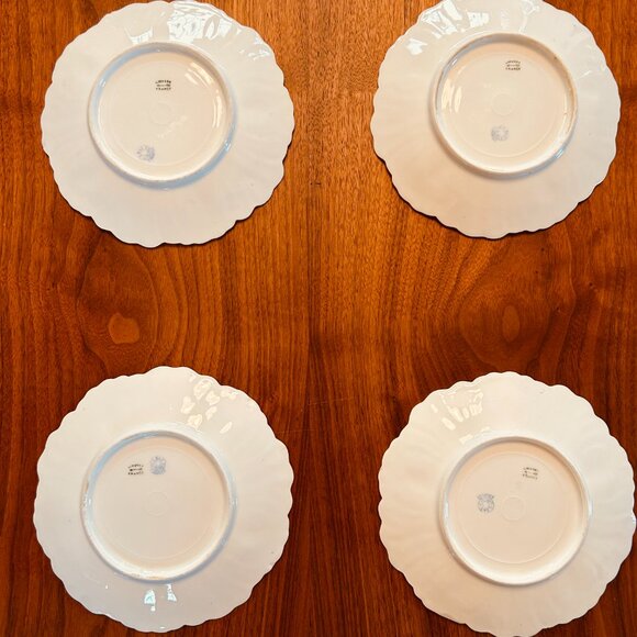 Vintage L S&S Limoges 7" Plates - Set of 4 - Picture 5 of 6